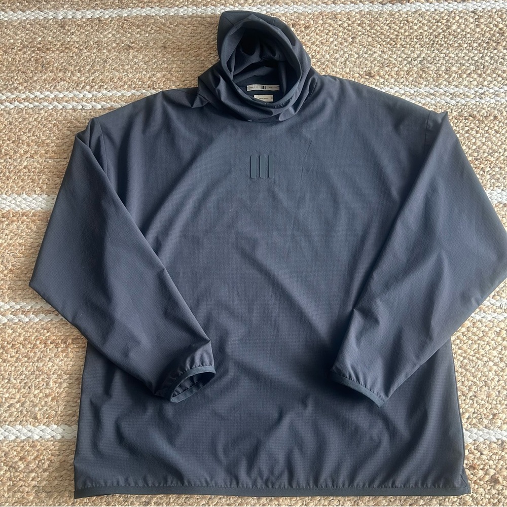 Fear of God x Adidas Athletics R Hooded Sweatshirt - Black - Size L
